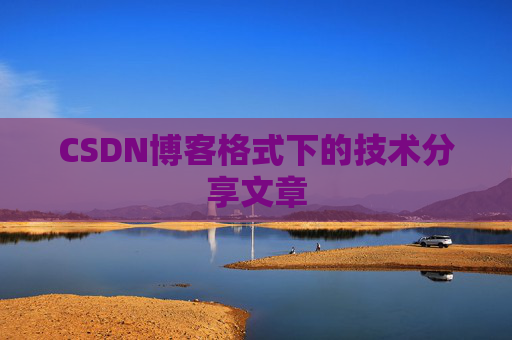 CSDN博客格式下的技术分享文章
